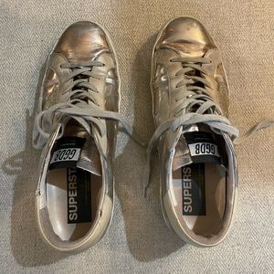 Golden Goose Superstar rose gold. Size 39